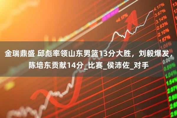 金瑞鼎盛 邱彪率领山东男篮13分大胜，刘毅爆发，陈培东贡献14分_比赛_侯沛佐_对手